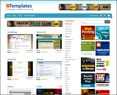 BTemplates new templates for blogger