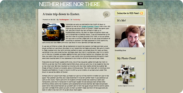 My Blogger Blog
